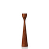 Rolf Oak Candlestick 11" Brown Oak Eleish Van Breems Home