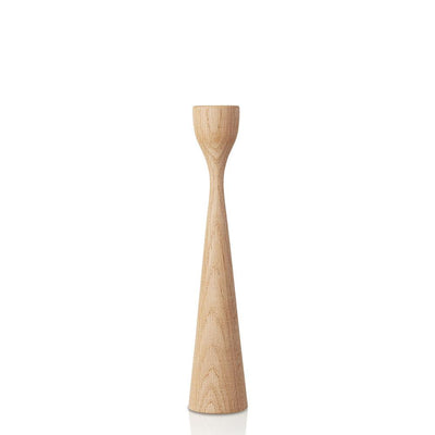 Rolf Oak Candlestick 11" Oak Eleish Van Breems Home