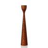 Rolf Oak Candlestick 13" Brown Oak Eleish Van Breems Home