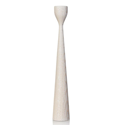 Rolf Oak Candlestick 15" White Oak Eleish Van Breems Home