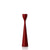 Rolf Painted Candlestick 11" Chestnut Brown Eleish Van Breems Home