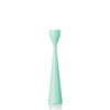 Rolf Painted Candlestick 11" Pastel Turquoise Eleish Van Breems Home