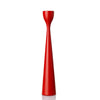 Rolf Painted Candlestick 13" Red Eleish Van Breems Home