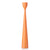 Rolf Painted Candlestick 15" Brick Orange Eleish Van Breems Home