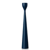 Rolf Painted Candlestick 15" Dark Blue Eleish Van Breems Home