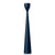 Rolf Painted Candlestick 15" Dark Blue Eleish Van Breems Home
