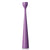 Rolf Painted Candlestick 15" Lavender Purple Eleish Van Breems Home