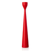 Rolf Painted Candlestick 15" Red Eleish Van Breems Home