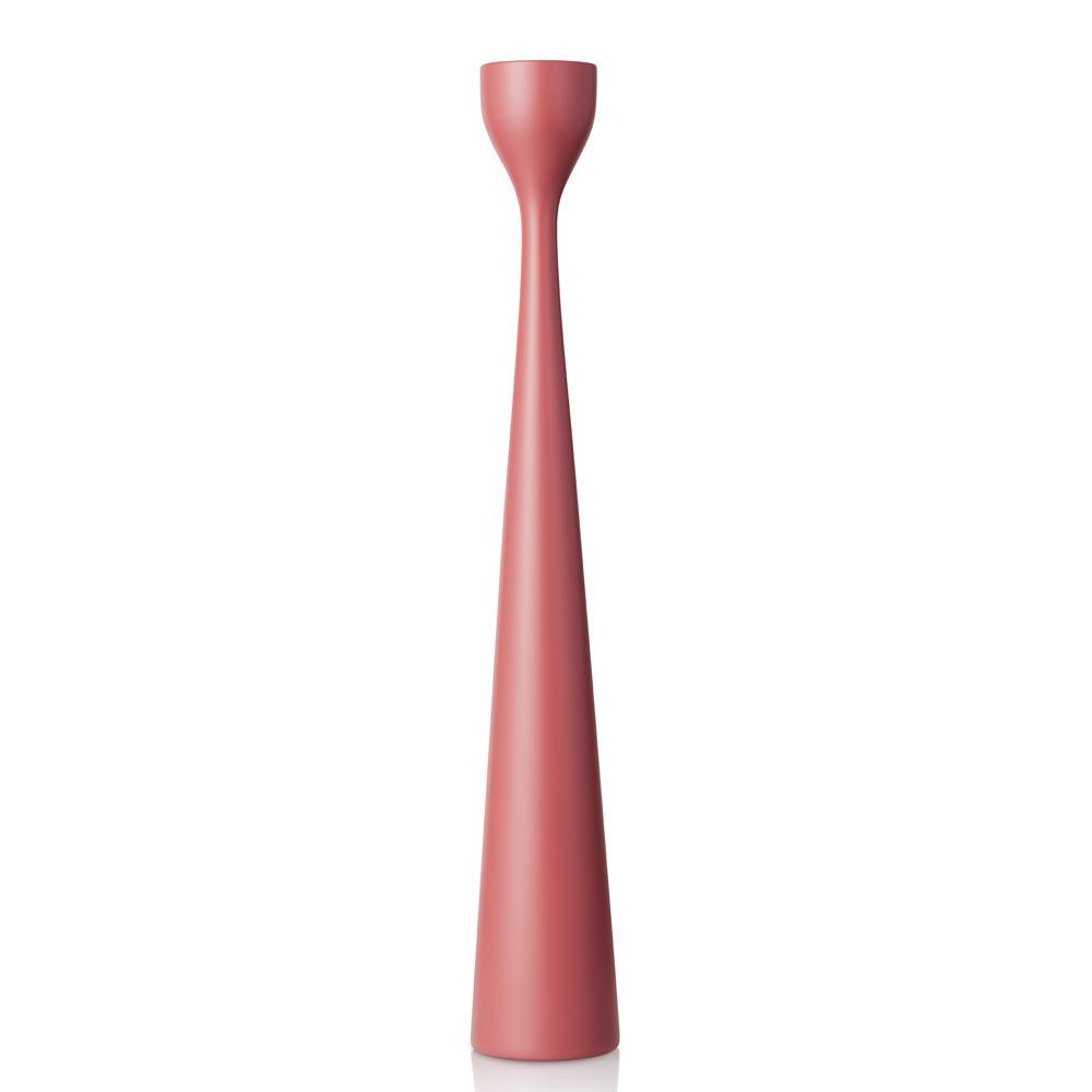 Rolf Painted Candlestick 15" Retro Pink Eleish Van Breems Home