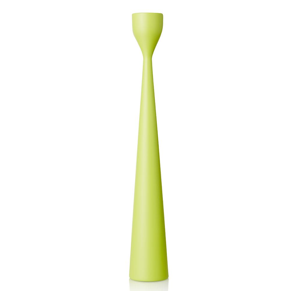 Rolf Painted Candlestick 15" Spring Green Eleish Van Breems Home