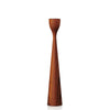 Rolf Teak Candlestick 13" Eleish Van Breems Home