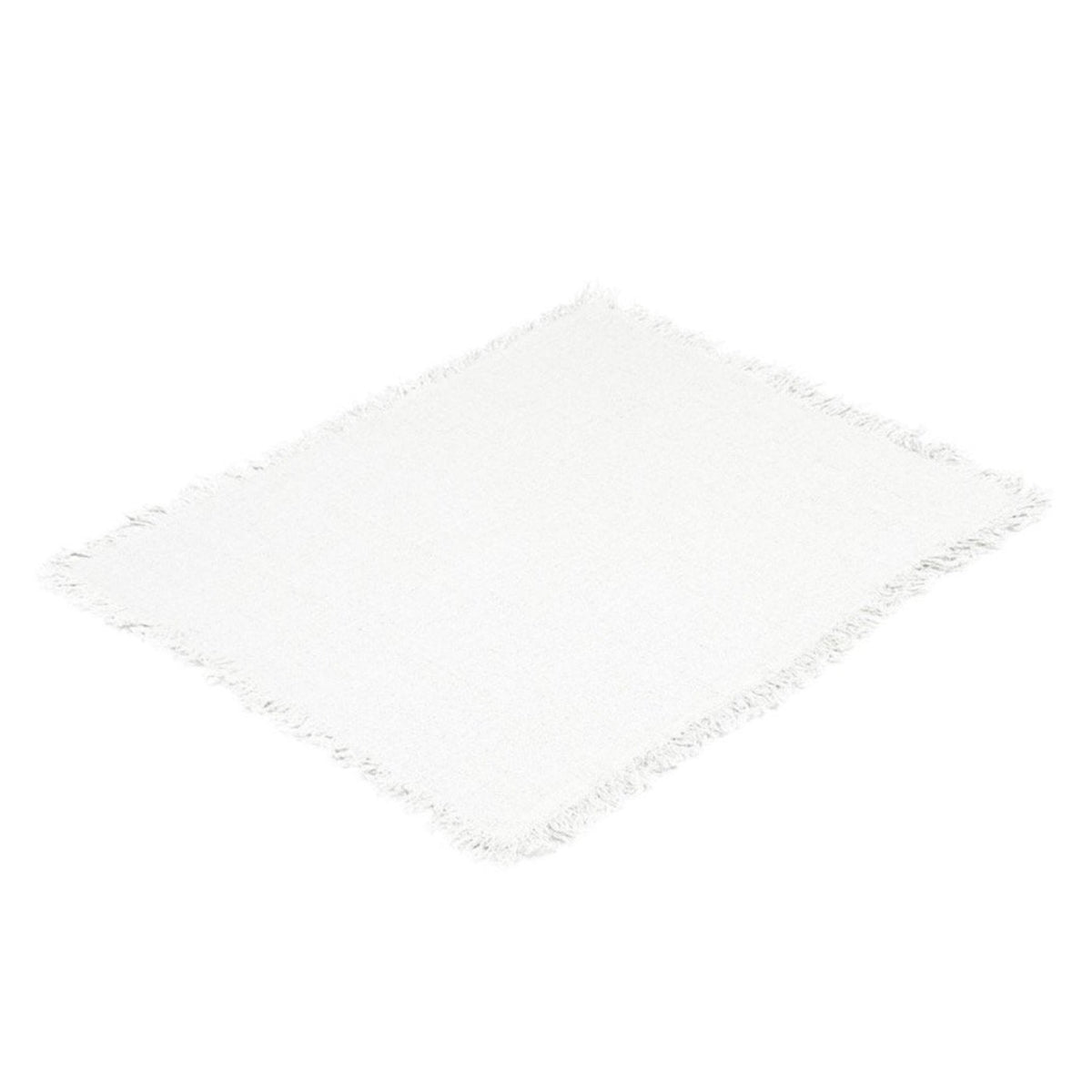 Rustic Placemat with Fringe Off White Eleish Van Breems Home