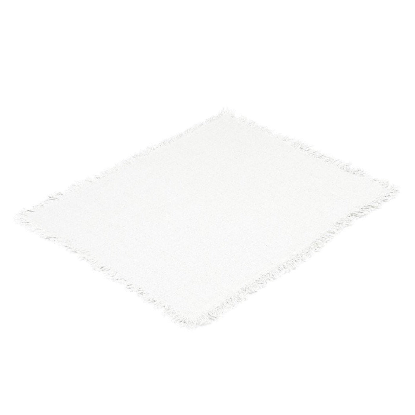 Rustic Placemat with Fringe Off White Eleish Van Breems Home