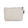 Small Linen Toiletry Bag Natural-White Eleish Van Breems Home