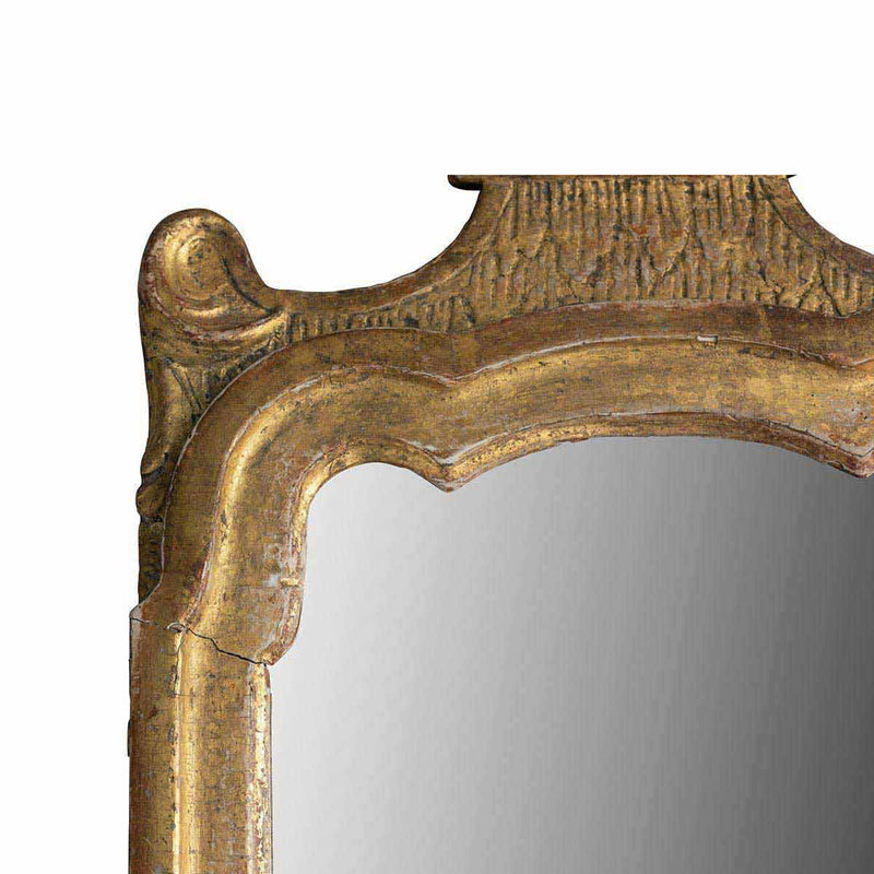 Small Swedish Rococo Mirror