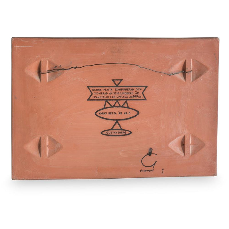 Stig Lindberg Tile "Karneval"