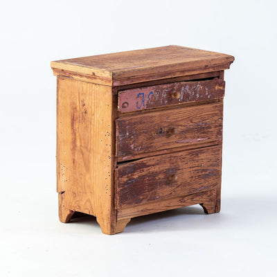 Swedish 19th c Cabinetmaker Sample Chest Eleish Van Breems Home