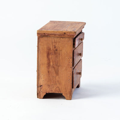 Swedish 19th c Cabinetmaker Sample Chest Eleish Van Breems Home