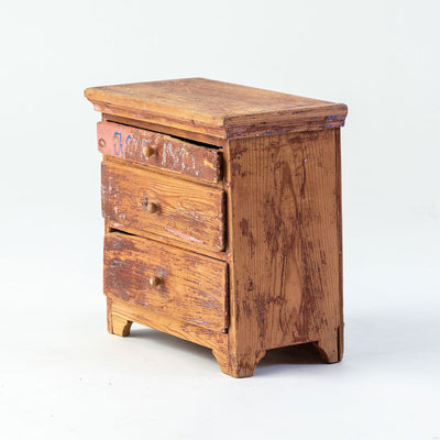 Swedish 19th c Cabinetmaker Sample Chest Eleish Van Breems Home