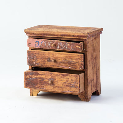 Swedish 19th c Cabinetmaker Sample Chest Eleish Van Breems Home