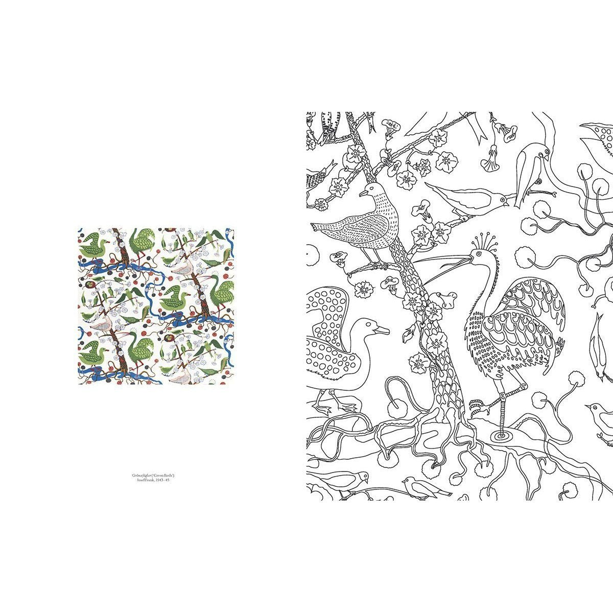 Swedish Modern: A Colouring Book of Magical Interiors Eleish Van Breems Home