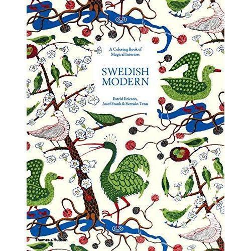 Swedish Modern: A Colouring Book of Magical Interiors Eleish Van Breems Home