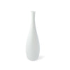 Tall White Kastrup/Holmegaard Cased Glass Bottle Eleish Van Breems Home