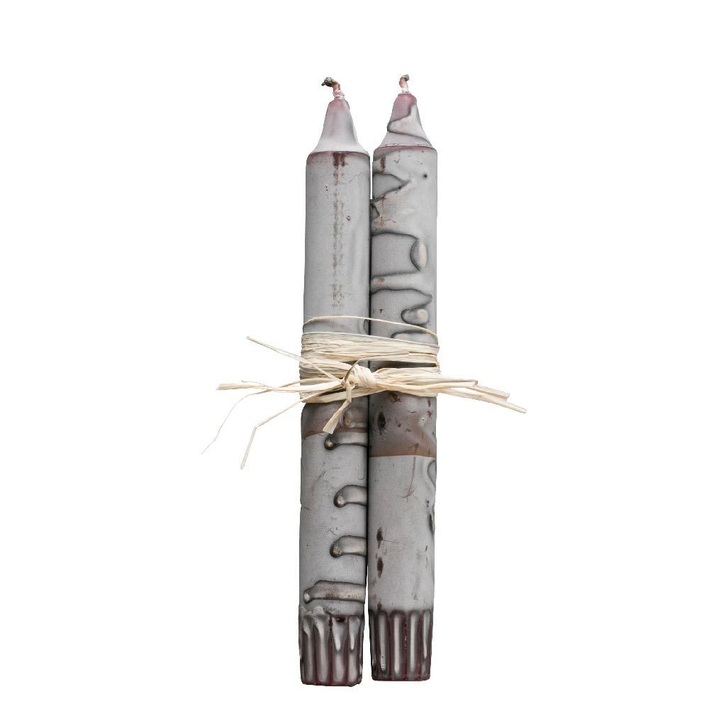 Tar Taper Candles - Pair Brown Eleish Van Breems Home