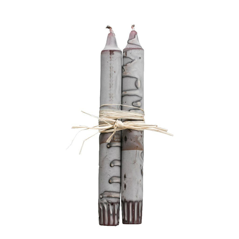 Tar Taper Candles - Pair