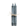 Tar Taper Candles - Pair Grey Eleish Van Breems Home