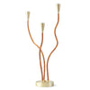 Trident Table Lamp Brushed Brass for Eleish Van Breems