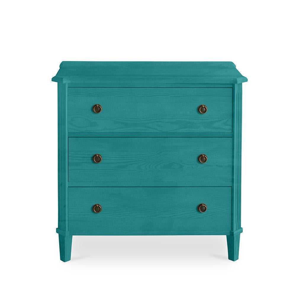 Tullgarn Gustavian Three Drawer Chest Cielo Eleish Van Breems Home