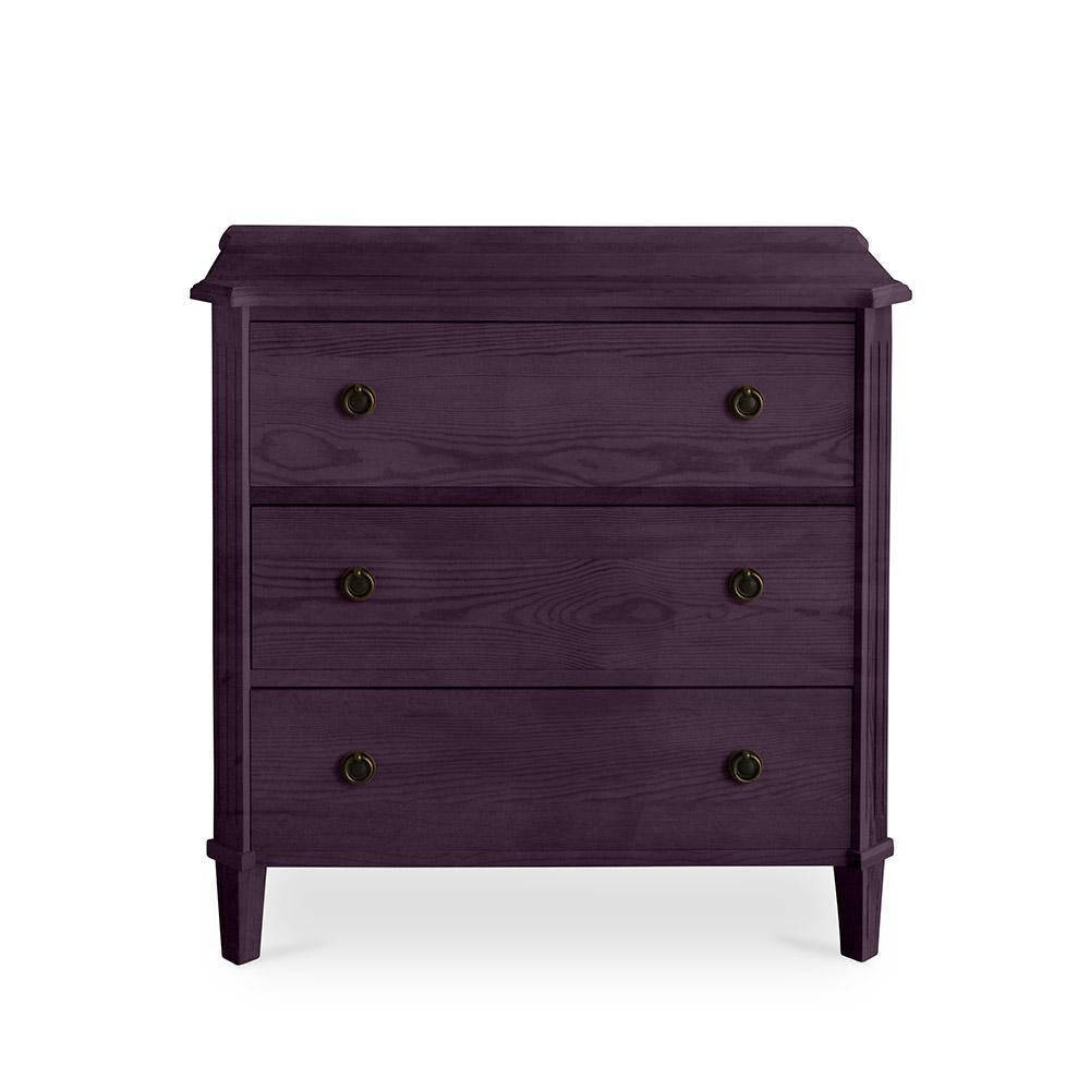 Tullgarn Gustavian Three Drawer Chest Dancing Shoes Eleish Van Breems Home