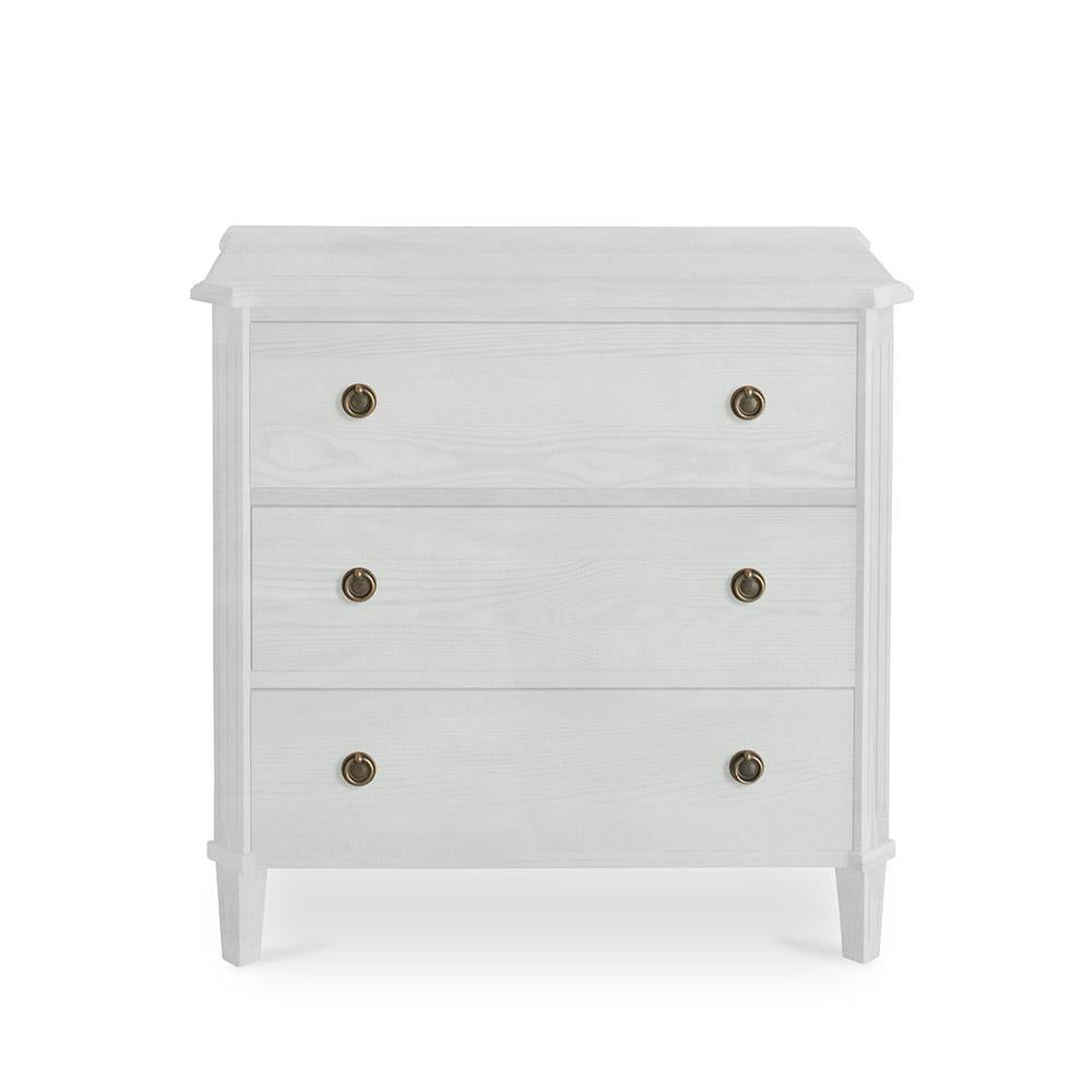 Tullgarn Gustavian Three Drawer Chest Drizzle Eleish Van Breems Home