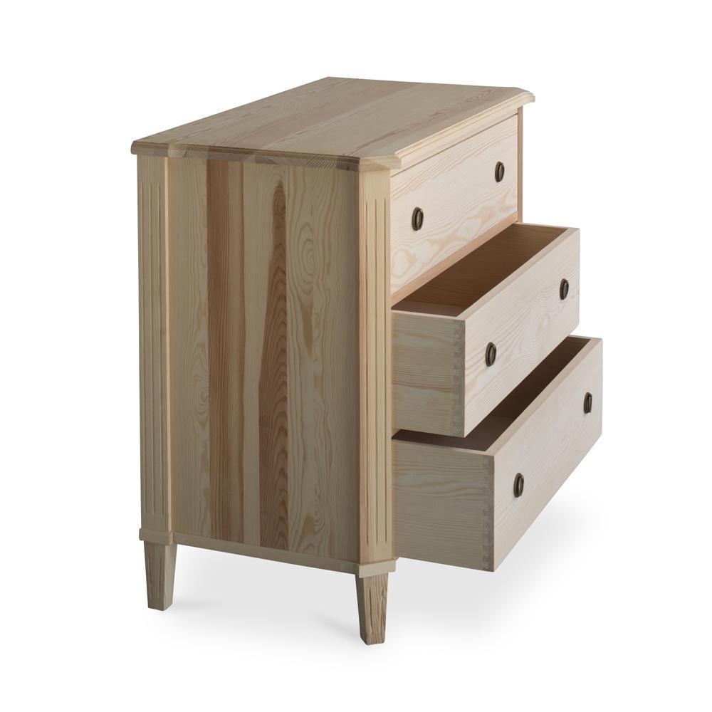 Tullgarn Gustavian Three Drawer Chest Eleish Van Breems Home