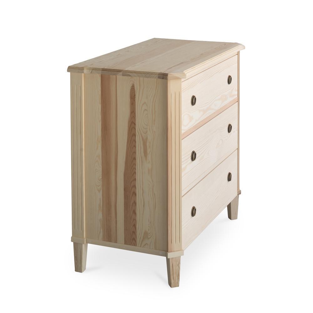 Tullgarn Gustavian Three Drawer Chest Eleish Van Breems Home