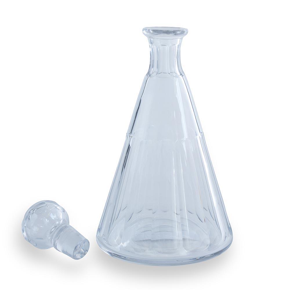 Vintage Fluted Glass Decanter Eleish Van Breems Home