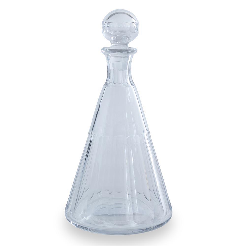 Vintage Fluted Glass Decanter Eleish Van Breems Home