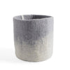 Wool Cylinder Flower Pot Medium Concrete Eleish Van Breems Home