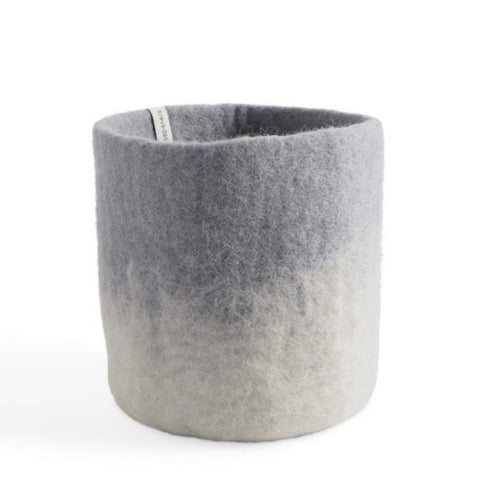Wool Cylinder Flower Pot Medium