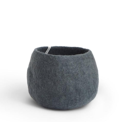 Wool Flower Pot Medium