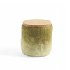 Wool Jar with Cork Lid Olive Eleish Van Breems Home