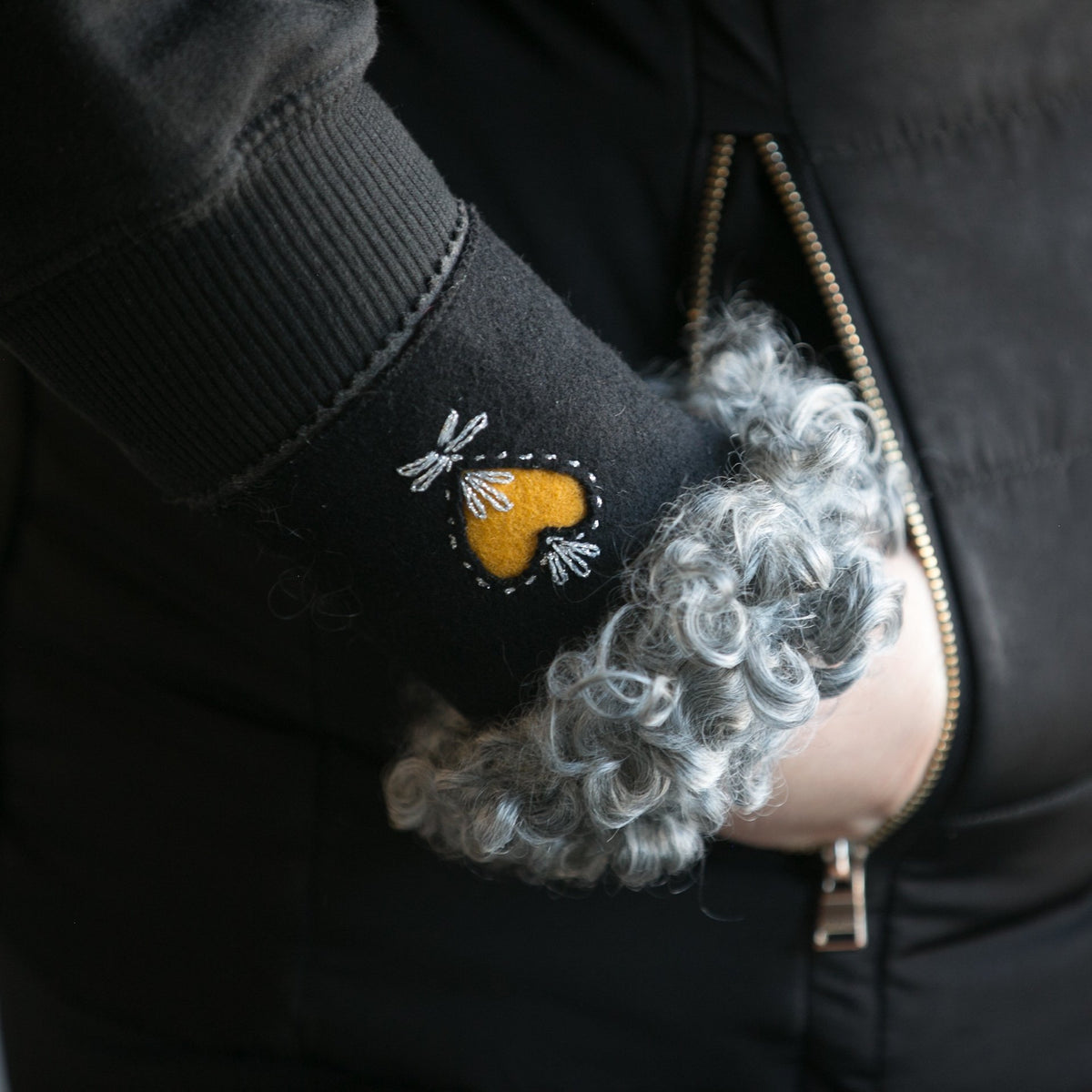 Wool Wrist Warmers Eleish Van Breems Home