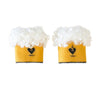 Wool Wrist Warmers Gold Band Eleish Van Breems Home